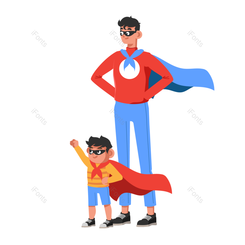 父亲节图片,儿童元素,快乐童年PNG,快乐免抠素材